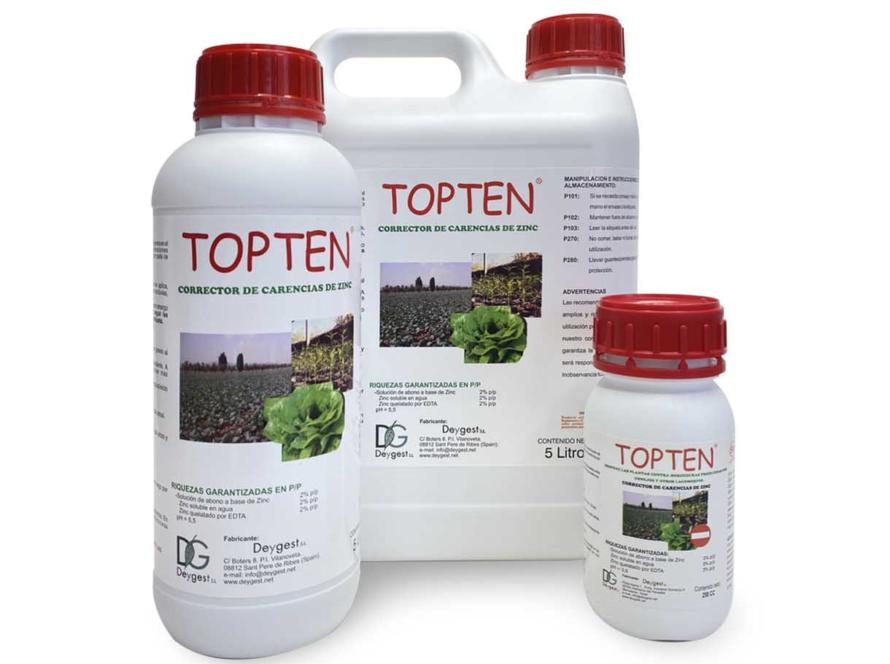 Topten - Abono a base de Zinc